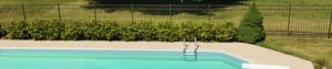 Pool fencing enclosures for safety and privacy